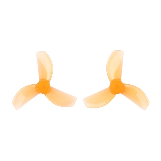 Hot Sales Gemfan 35mm 1.4 Inch 3-Blade Propeller PC Grey/Orange DIY Cinewhoop Tinywhoop Drone Accessories 2CW+2CCW